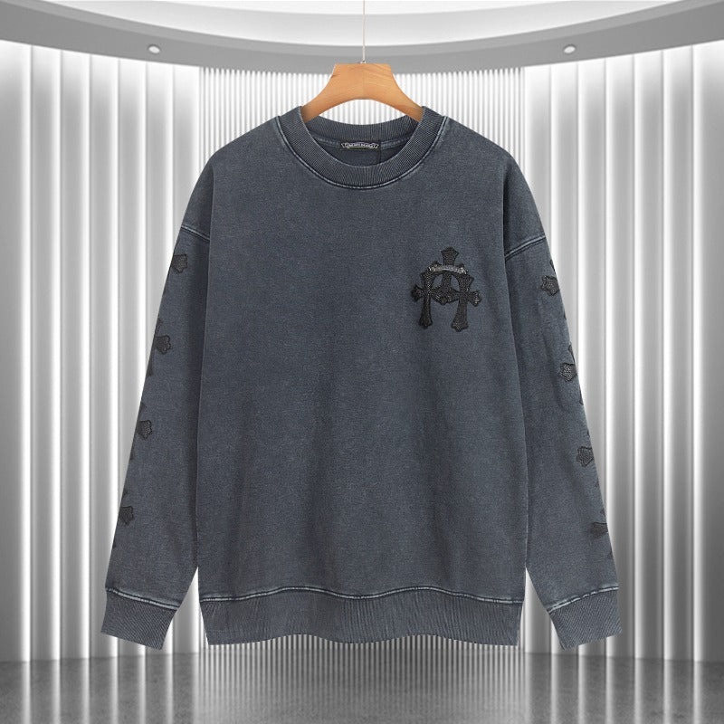Chrome Hearts Sweatshirt Autumn/Winter Crew Neck Sweater