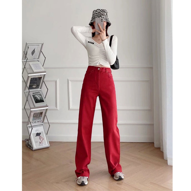 Women Jeans Casual Loose Jeans
