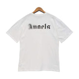 Palm Angels T Shirts Short Sleeve T-shirt for Men and Women High Street Loose Half Sleeve