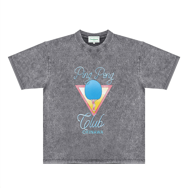 Casablanca Distressed T-Shirt