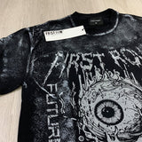 First Row T Shirts STAY CURIOUS EYEBALL FOIL TEE