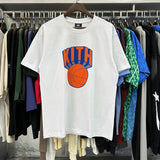 Kith T-Shirt KITH New York Knicks Joint Basketball Print