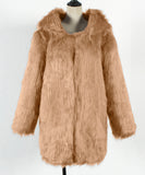 Women Fur Jacket Fashion Plush Coat