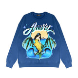 Amiri Sweatshirt Printed Trendy Pure Cotton