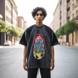 Mens Vintage T Shirt Vintage Character Hip Hop Rapper