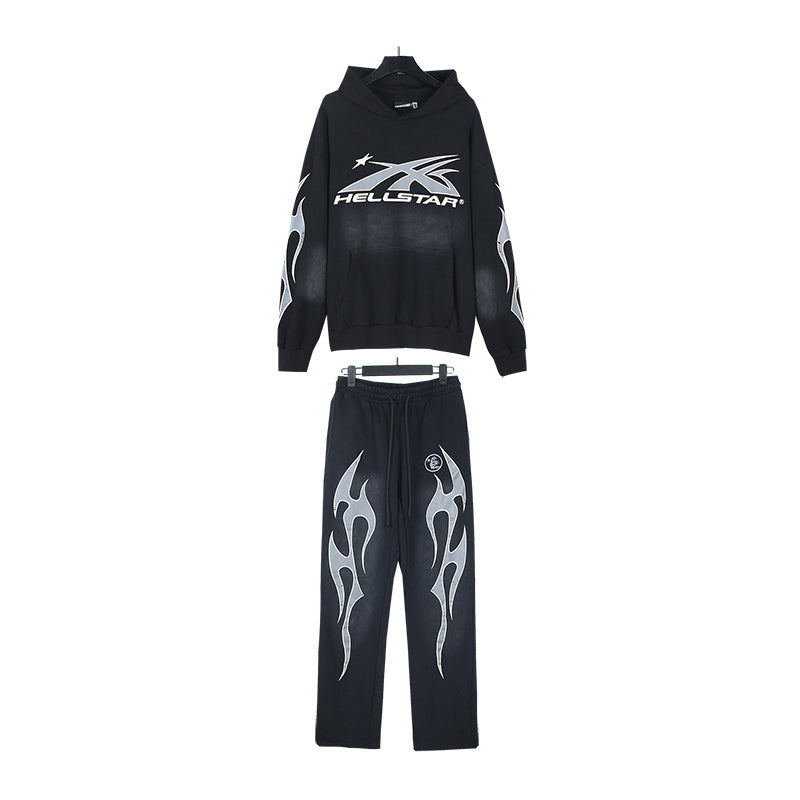 Hellstar Hoodie And Pants Two-Piece Set