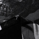 Godspeed T Shirts American Flag Skull Print Cotton Casual Short Sleeves Men and Women