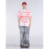 Unisex T-Shirts Saint Michael Fashion Loose Tee