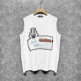 Amiri tank top hat magician printing