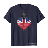 Inspired by Queen's Platinum Jubilee 2022 Elizabeth 70 Years T-shirt Pattern Printing