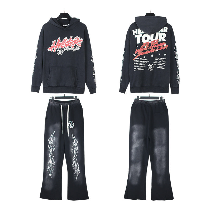 Hellstar Hoodie And Pants Two-Piece Set