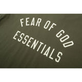 Fog Essentials T Shirts Spring/Summer FOG Double Line Letter Print Crew Neck Short Sleeves