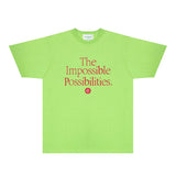 Casablanca T Shirts Fashion Print Street