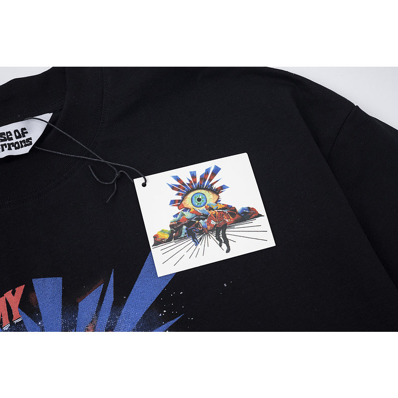 House Of Errors T-Shirt Cursed Eye Print Short Sleeve T-Shirt