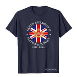 Inspired by Queen's Platinum Jubilee 2022 Elizabeth 70 Years T-shirt Short Sleeve T-shirt