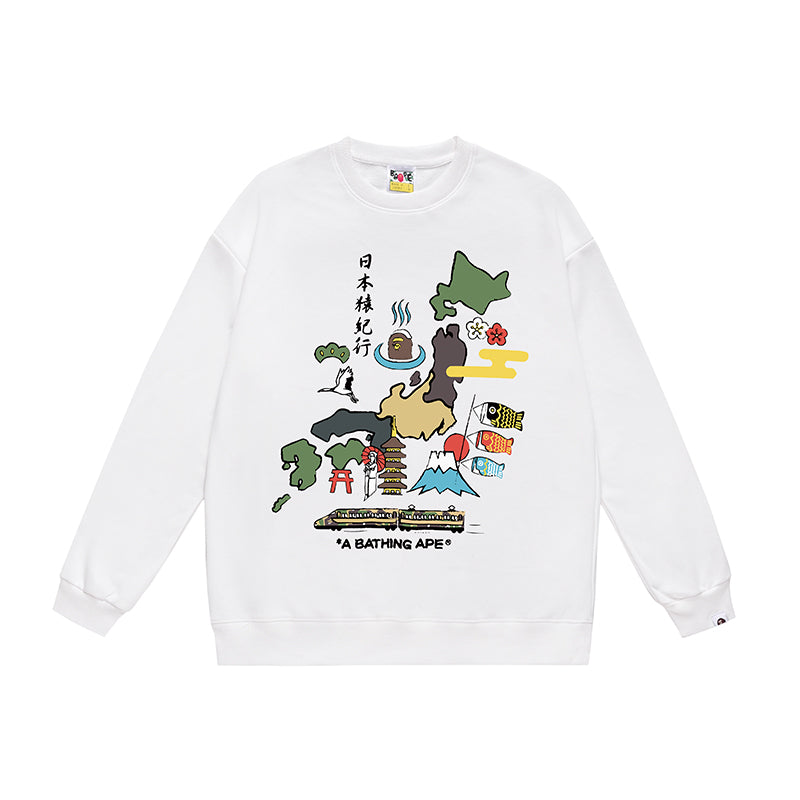 Bathing ape Crew neck sweatshirt