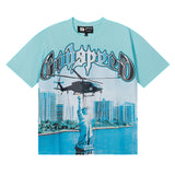 Godspeed T Shirts Helicopter Free Muse Printed Cotton Casual Short Sleeves Men and Women
