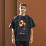 Mens Vintage T Shirt Short Sleeve T-Shirt Men