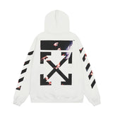 OFF WHITE Hoodie Trendy Street Style Personalized Cotton
