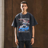 Mens Vintage T Shirt Short Sleeve