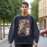 Mens Vintage Long Sleeve Shirt Long Sleeve T-Shirt Casual Men's and Women's