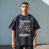 Mens Vintage T Shirt Short Sleeve T-Shirt Men's and Women's