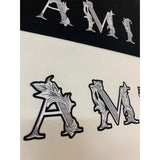 Amiri Hoodie High Street Fashion Prints