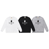 Bathing ape Crew neck sweatshirt