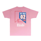 Rhude T Shirts Printed Trendy Pure Cotton