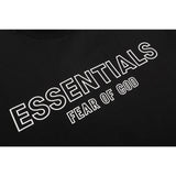 Fog Essentials T Shirts Spring/Summer FOG Pattern Crew Neck Short Sleeves