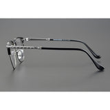 CHH Chrome Hearts Glasses Pure Titanium Vintage Fashion Half Frame Myopia Glasses Frame