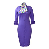Women Dress Autumn Pencil Skirt Dress
