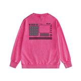 Amiri Distressed Sweatshirt Printed Trendy Pure Cotton