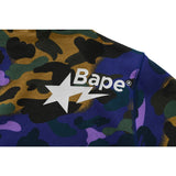 Bathing Ape Hoodie Shark Head Star Camo Sweater