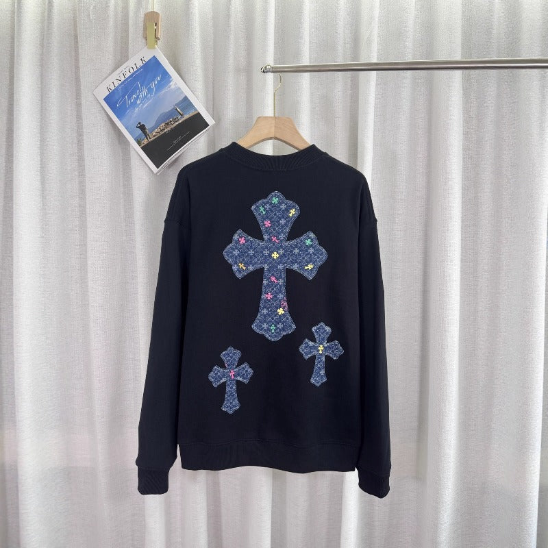 Chrome Hearts Sweatshirt Autumn/Winter Crew Neck Sweater