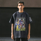 Mens Vintage T Shirt Old Short Sleeve T-Shirt Men