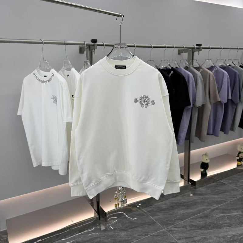 Chrome Hearts Sweatshirt Autumn/Winter Crew Neck Sweater