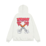 OFF WHITE Hoodie Trendy Street Style Personalized Cotton