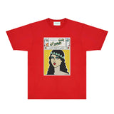 Casablanca T Shirts Fashion Print Street