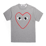 CDG Be Kind T Shirt Autumn and Winter round Neck Cotton for Men and Women