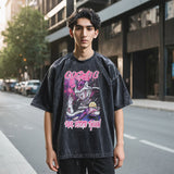 Mens Vintage T Shirt Short Sleeve T-Shirt Men's and Women's