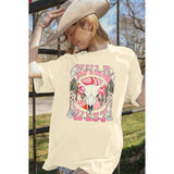 Western Shirts Women Wild West T Shirt Rodeo Cowgirl Outfits