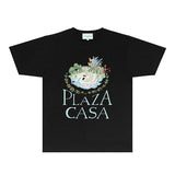 Casablanca T Shirts Fashion Print Street