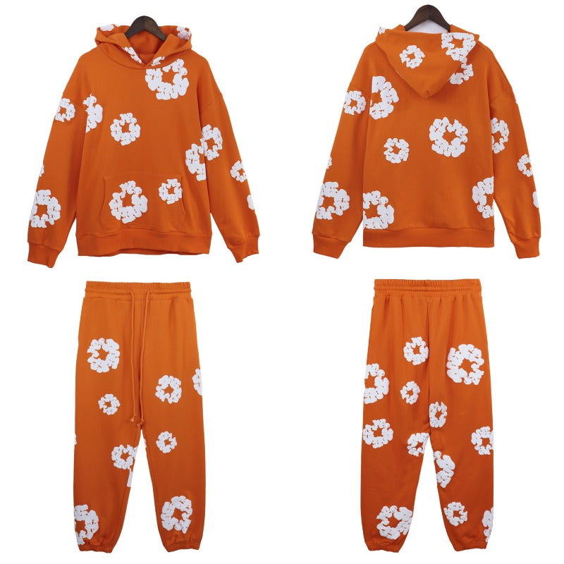 Denim Tears Hoodie & Sweatpants 2 Piece Set Casual Pants