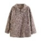 Women Cotton Coat Lamb Wool Coat Women Retro Loose