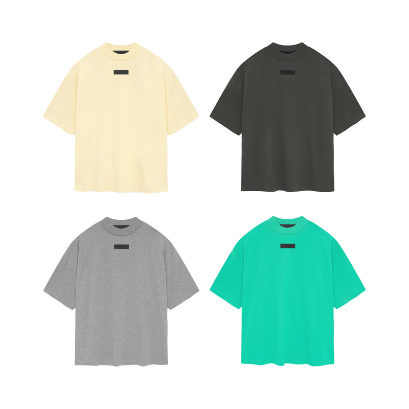 Fog Essentials T Shirts Spring/Summer FOG Casual Crew Neck Short Sleeves