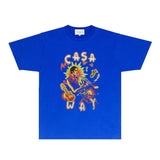 Casablanca T Shirts Fashion Print Street