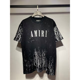 Amiri T Shirts Fashion Print Couple High Street