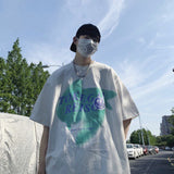 Men's T Shirt Summer Loose Graffiti