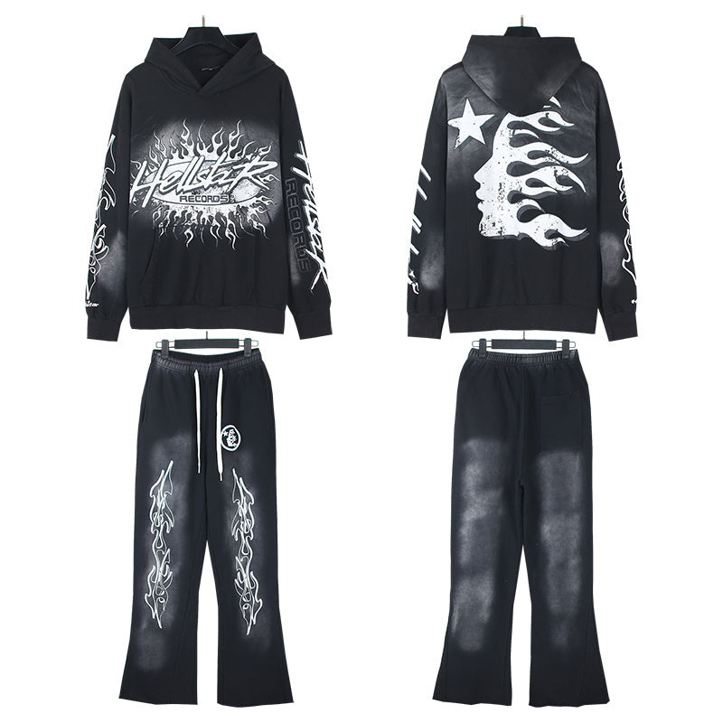 Hellstar Hoodie And Pants Two-Piece Set